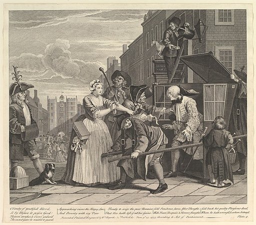 A Rake's Progress, Plate 4