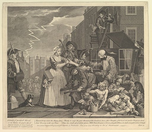 A Rake's Progress, Plate 4