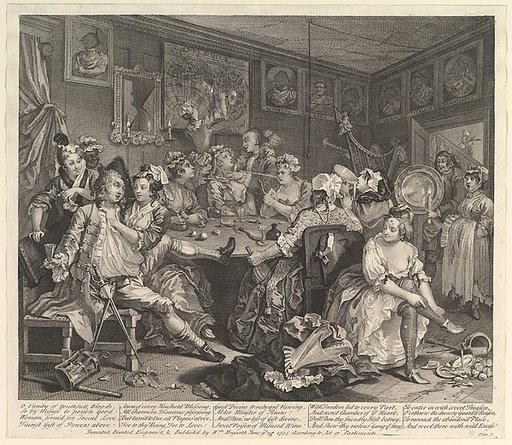 A Rake's Progress, Plate 3