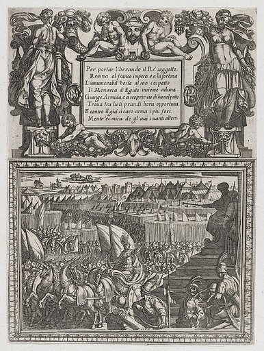 Plate 17: Illustration to Canto XVII, from Torquato Tasso's "Gerusalemme liberata III"