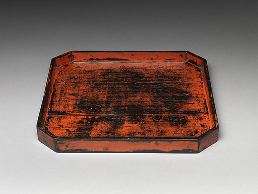 Serving Tray with Angled Corners