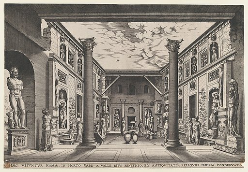 Della Valle Museum, from "Speculum Romanae Magnificentiae"
