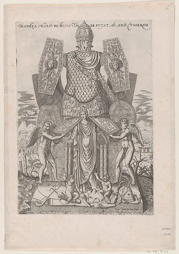 Trophies of Marius, from "Speculum Romanae Magnificentiae"