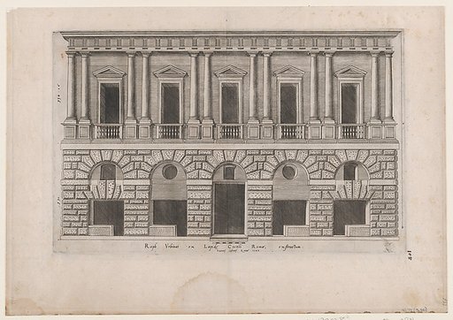 House of Raphael, from "Speculum Romanae Magnificentiae"