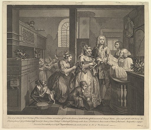 A Rake's Progress, Plate 5