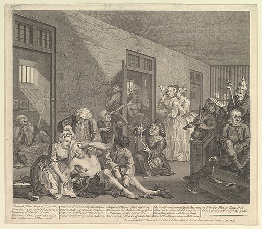 A Rake's Progress, Plate 8