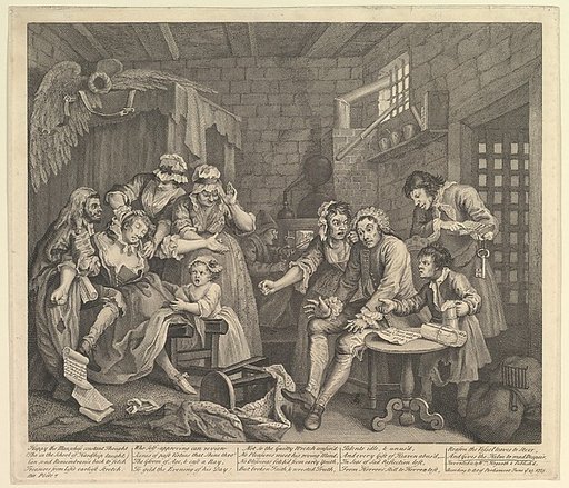 A Rake's Progress, Plate 7