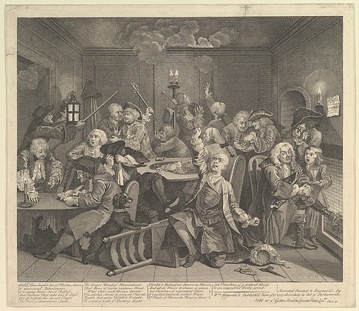 A Rake's Progress, Plate 6