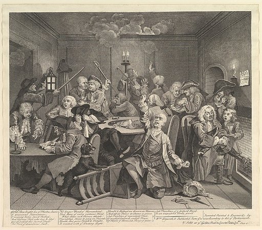 A Rake's Progress, Plate 6