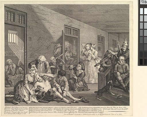 A Rake's Progress, Plate 8