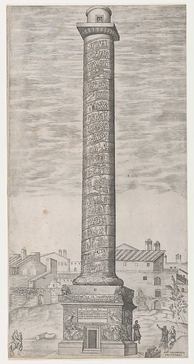 Column of Trajan, from "Speculum Romanae Magnificentiae"