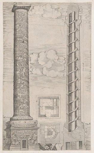 Column of Trajan, from "Speculum Romanae Magnificentiae"