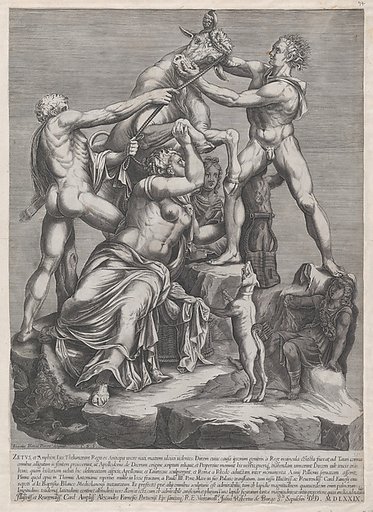 The Fate of Dirce, from "Speculum Romanae Magnificentiae"