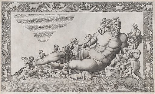 The Nile, from "Speculum Romanae Magnificentiae"
