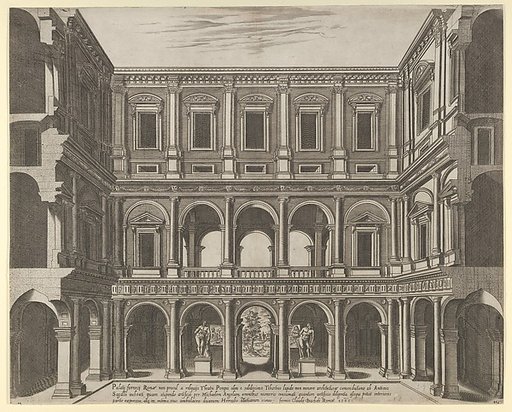 Farnese Palace Interior, from "Speculum Romanae Magnificentiae"