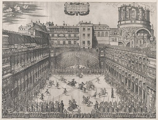 Vatican Tournament, from "Speculum Romanae Magnificentiae"