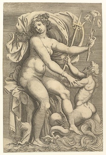 Thetis Seated with a Triton