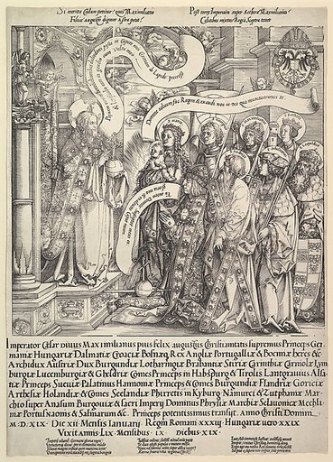 Maximilian Presented by his Patron Saints to the Almighty