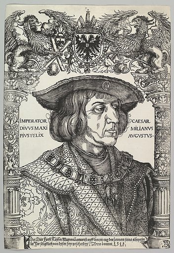Portrait of Emperor Maximilian I