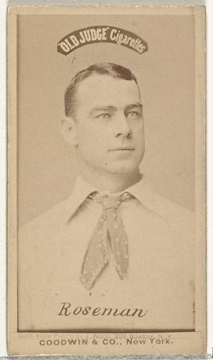 Roseman, from the Old Judge series (N172) for Old Judge Cigarettes