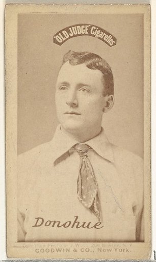 Donohue, from the Old Judge series (N172) for Old Judge Cigarettes