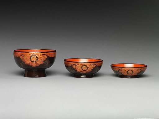 Three Nesting Bowls (Mitsuwan)