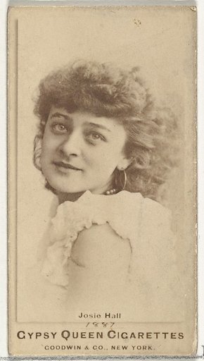 Josie Hall, from the Actors and Actresses series (N171) for Gypsy Queen Cigarettes