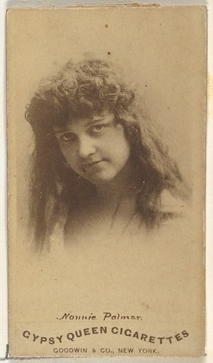 Nonnie Palmer, from the Actors and Actresses series (N171) for Gypsy Queen Cigarettes