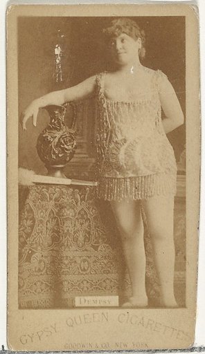 Dempsy, from the Actors and Actresses series (N171) for Gypsy Queen Cigarettes