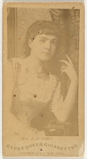 Mrs. J.B. Potter, from the Actors and Actresses series (N171) for Gypsy Queen Cigarettes