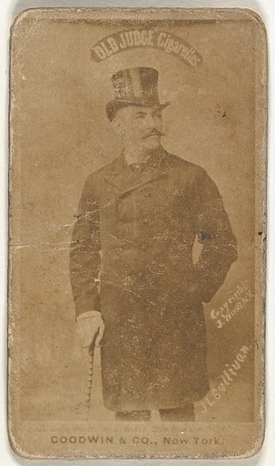 John L. Sullivan, from the Celebrities and Prizefighters series (N174) for Old Judge Cigarettes