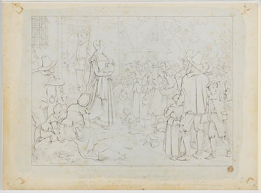 The Market Place, from Nathaniel Hawthorne's "The Scarlet Letter"