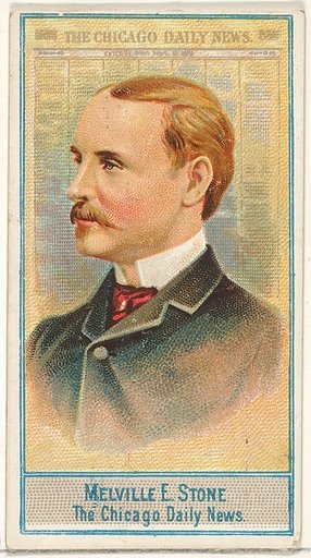 Melville E. Stone, The Chicago Daily News, from the American Editors series (N1) for Allen & Ginter Cigarettes Brands