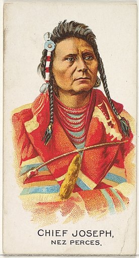 Chief Joseph, Nez Perces, from the American Indian Chiefs series (N2) for Allen & Ginter Cigarettes Brands