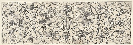 Plate 3, from "Friezes with Birds, Flowers and Meandering Wreaths and Scrolls"