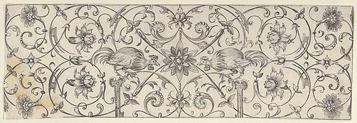 Plate 4, from "Friezes with Birds, Flowers and Meandering Wreaths and Scrolls"