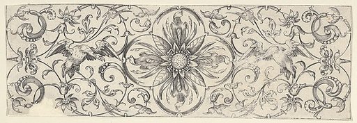 Plate 6, from "Friezes with Birds, Flowers and Meandering Wreaths and Scrolls"