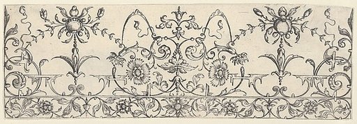 Plate 9, from "Friezes with Birds, Flowers and Meandering Wreaths and Scrolls"