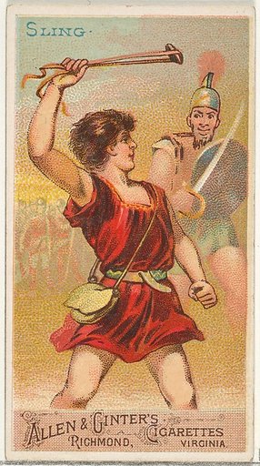 Sling, from the Arms of All Nations series (N3) for Allen & Ginter Cigarettes Brands