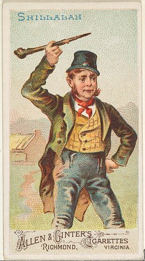 Shillalah, from the Arms of All Nations series (N3) for Allen & Ginter Cigarettes Brands