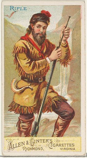 Rifle, from the Arms of All Nations series (N3) for Allen & Ginter Cigarettes Brands