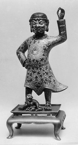 Dancing Figure with Dog