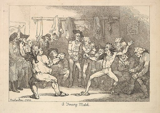A Fencing Match