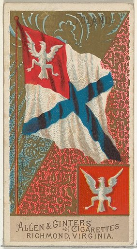 Poland, from Flags of All Nations, Series 2 (N10) for Allen & Ginter Cigarettes Brands