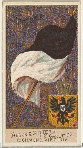 Prussia, from Flags of All Nations, Series 2 (N10) for Allen & Ginter Cigarettes Brands