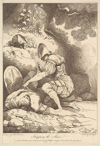 Stripping the Slain, from "Banditti Variously Employed"