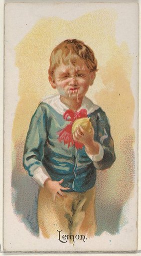 Lemon, from the Fruits series (N12) for Allen & Ginter Cigarettes Brands