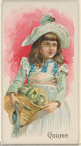 Quince, from the Fruits series (N12) for Allen & Ginter Cigarettes Brands