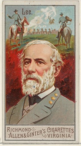 Robert Edward Lee, from the Great Generals series (N15) for Allen & Ginter Cigarettes Brands