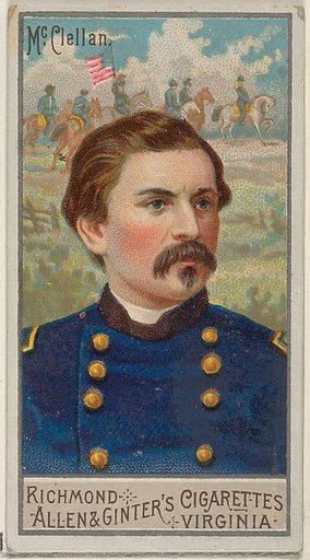 George Brinton McClellan, from the Great Generals series (N15) for Allen & Ginter Cigarettes Brands